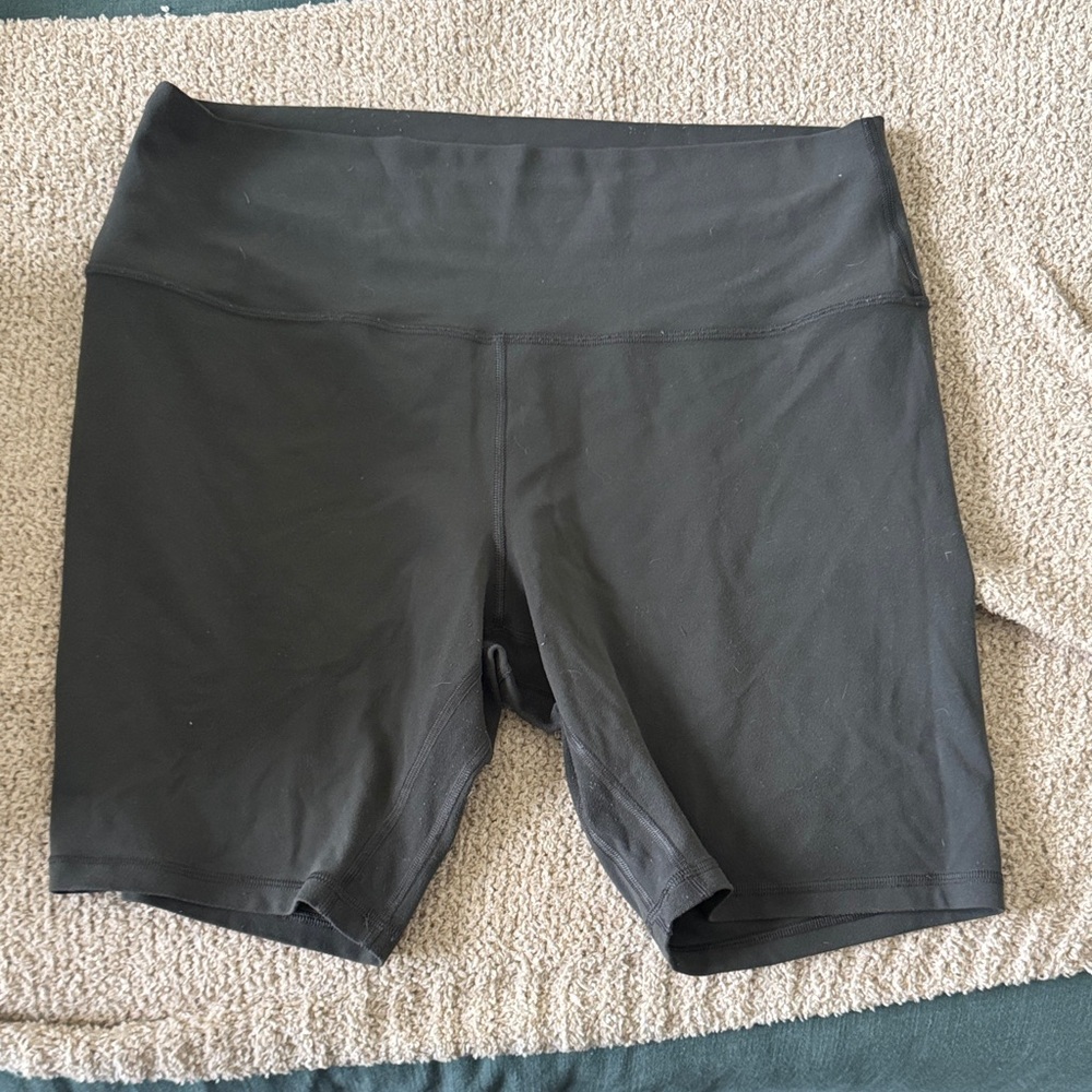 lululemon athletica Black Bike Shorts